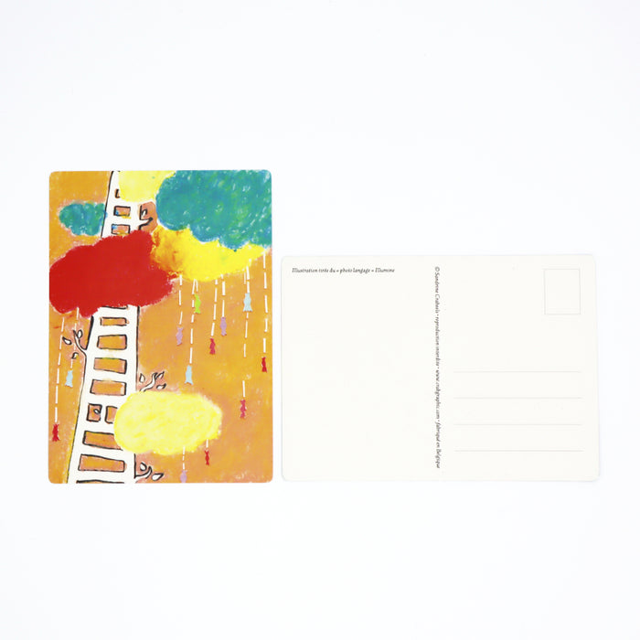 Lot de 3 Cartes Postales Illustrées | Toujours plus haut !